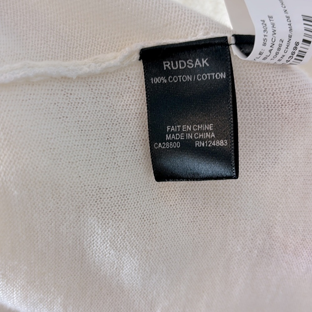 White sequin RUDSAK dress/tunic - Picture 9 of 9